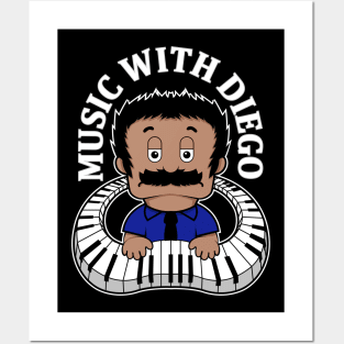 Music with Diego! Posters and Art